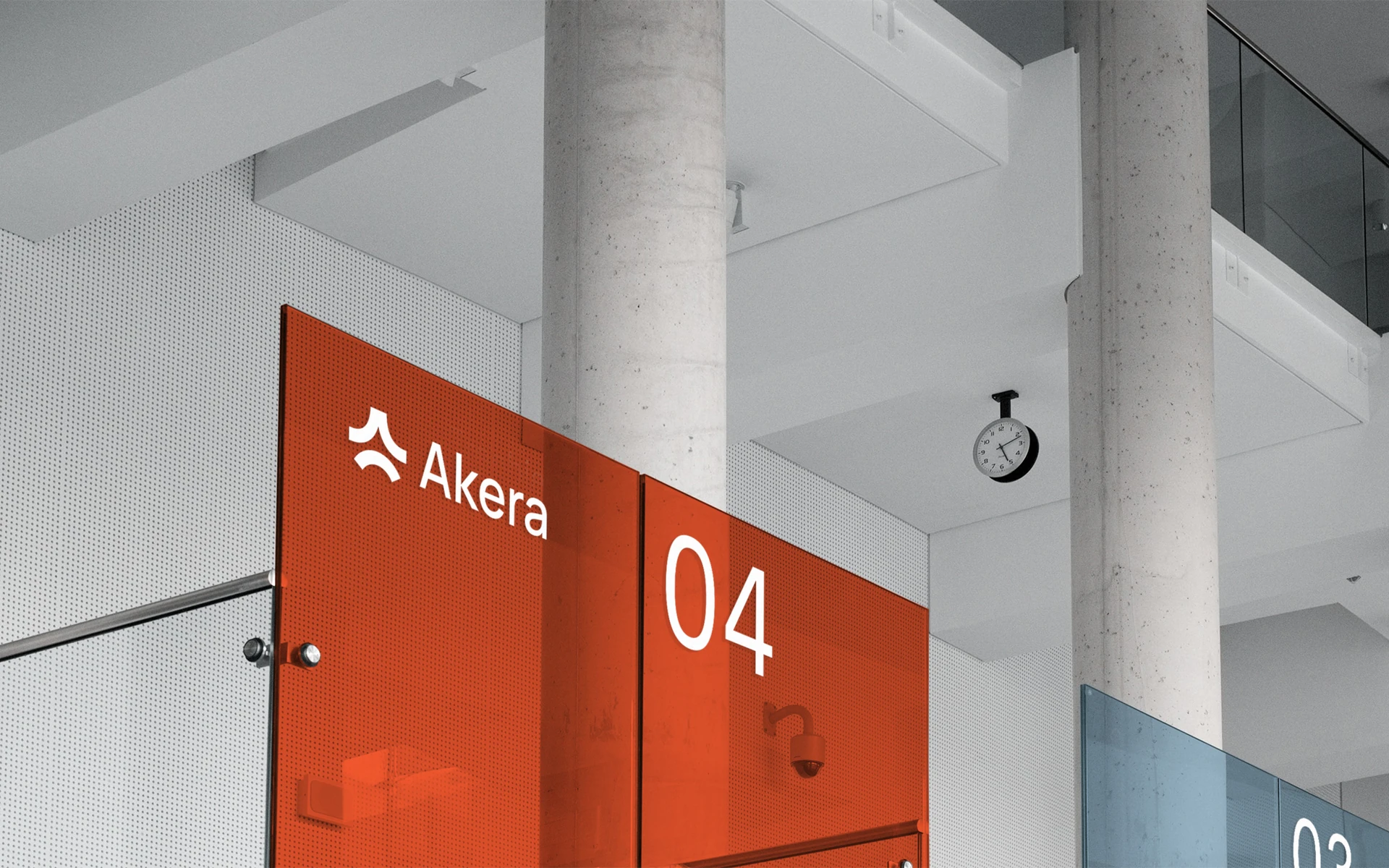 Akera office signage