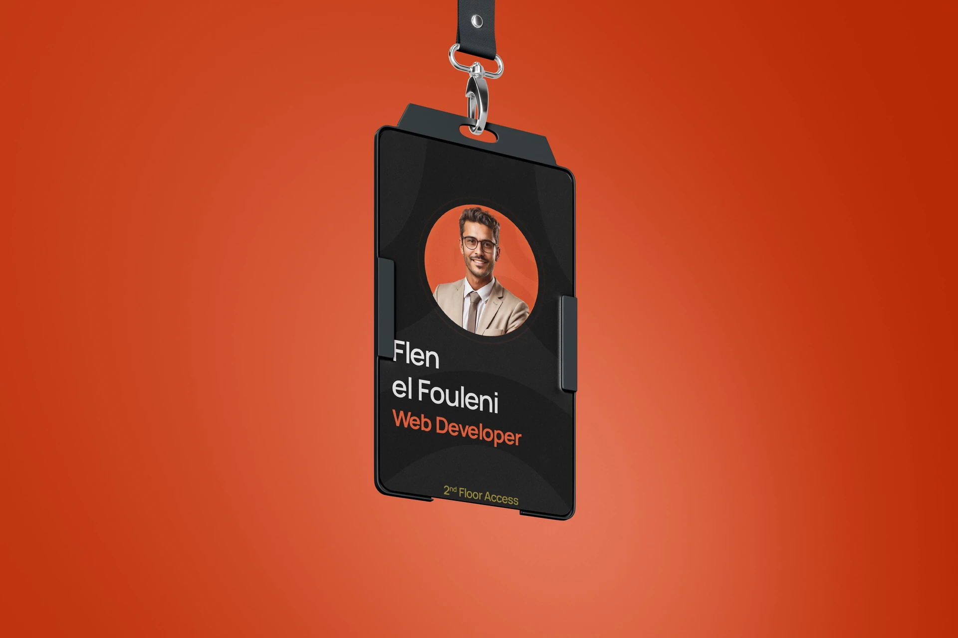 Akera team ID badge