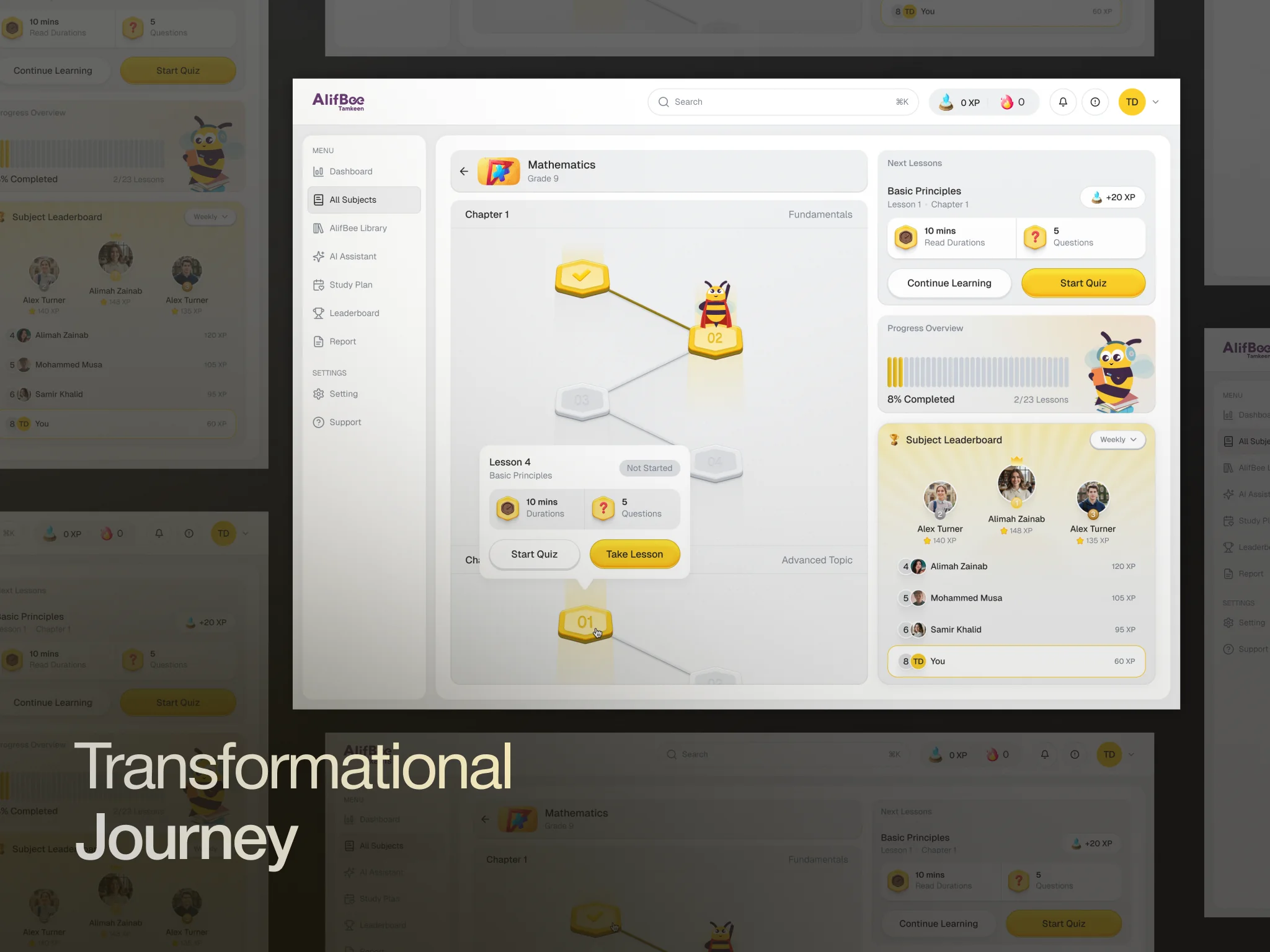 Alifbee — transformational learning journey