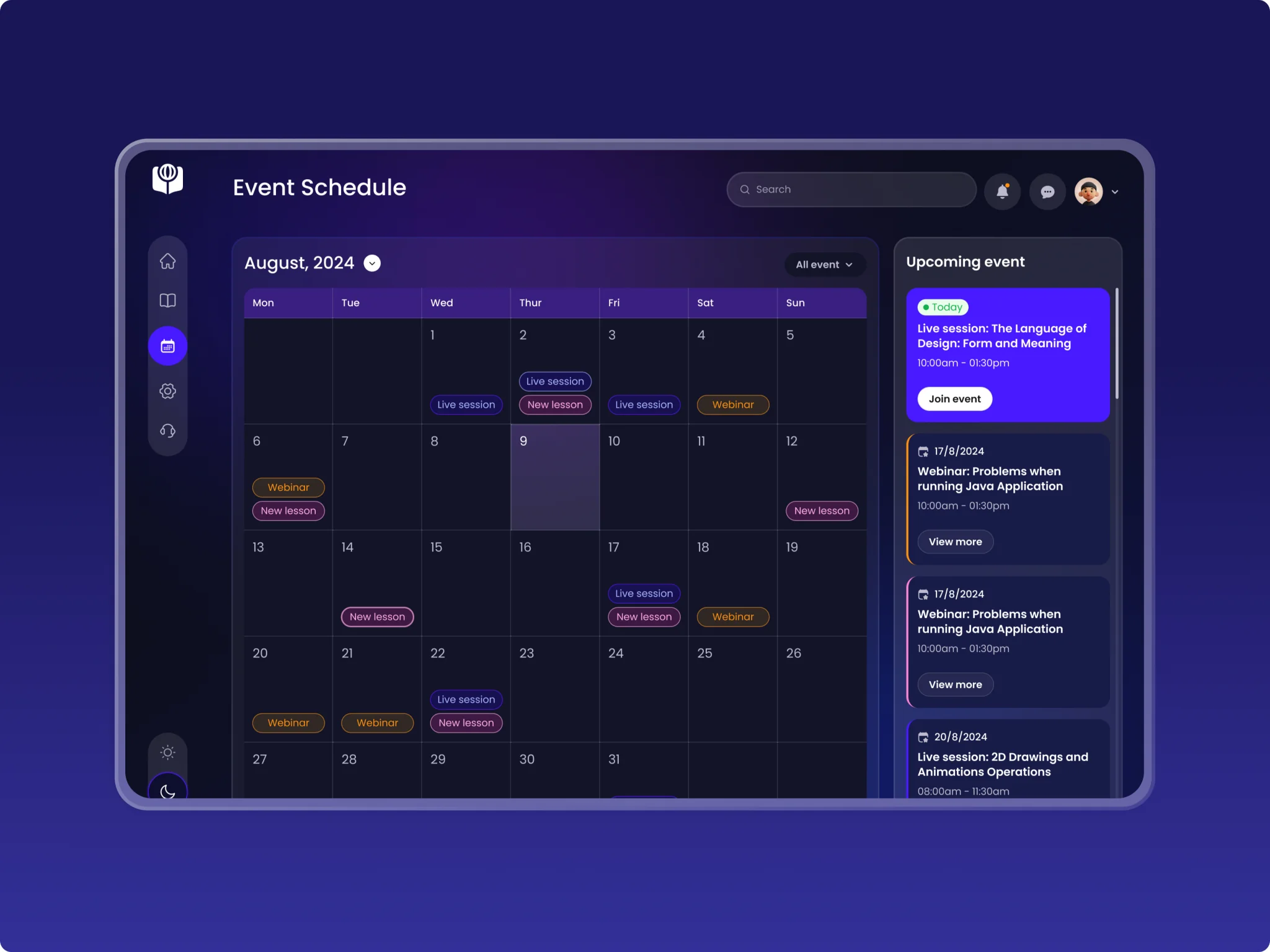 Freelance Academy — programme dashboard